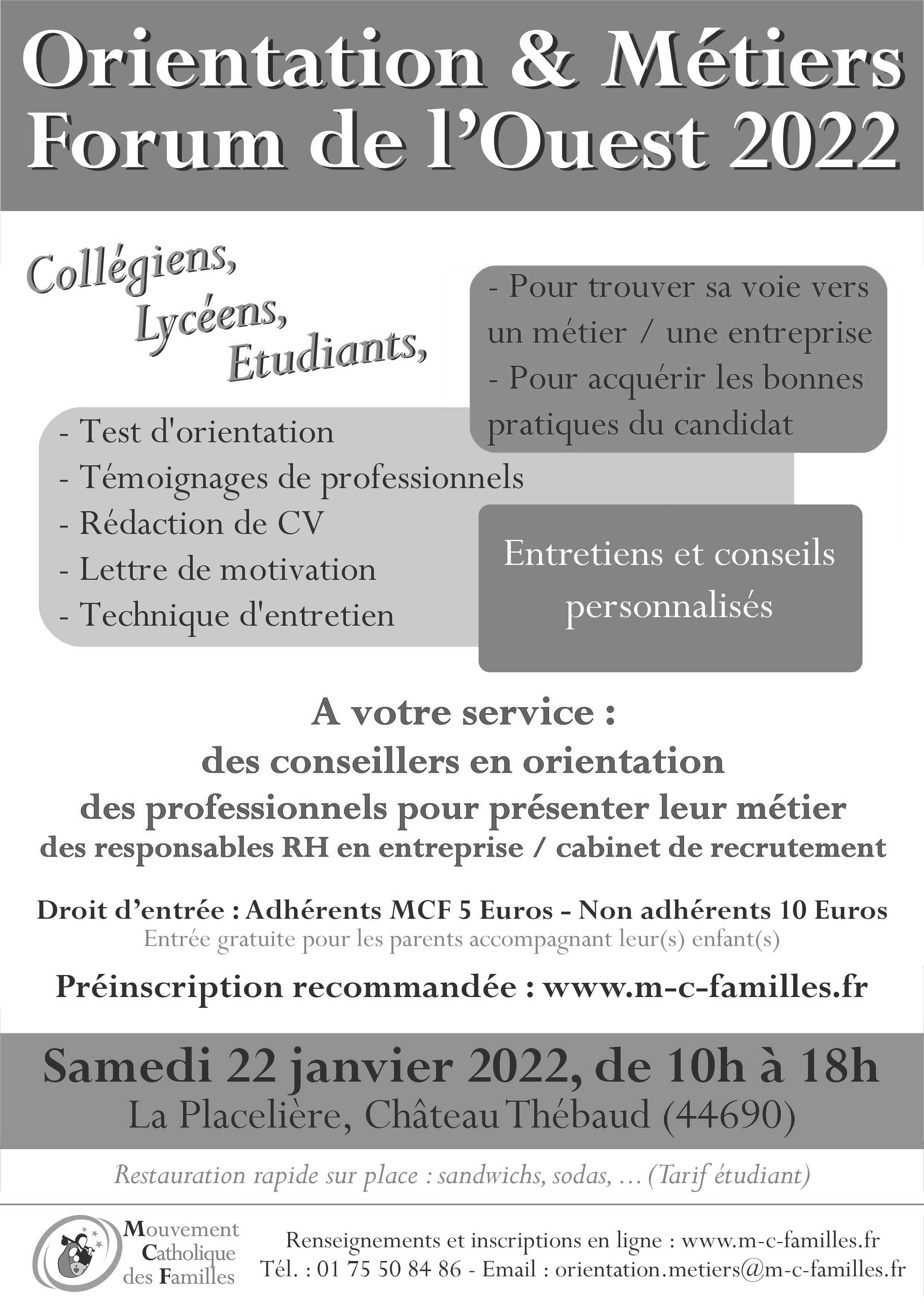 Affiche FOM Ouest 2022